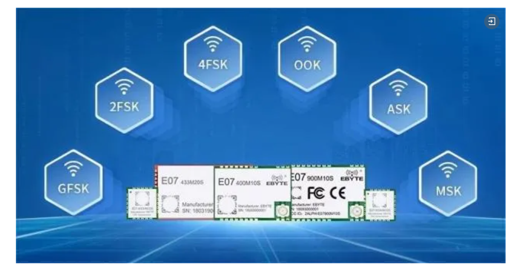 OOK、ASK、MSK、GFSK